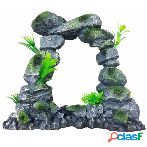 Trade Shop - Parete Arco Rocciosa 28x13x25cm Ornamento