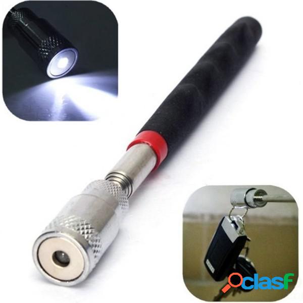 Trade Shop - Penna Telescopica 80cm Con Luce Led Magnetica