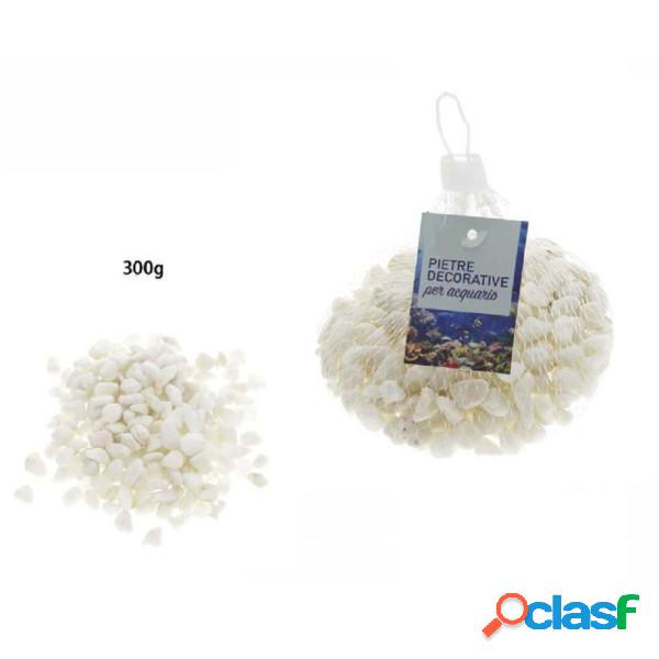 Trade Shop - Pietre Decorative Per Acquario Bianche 300gr.