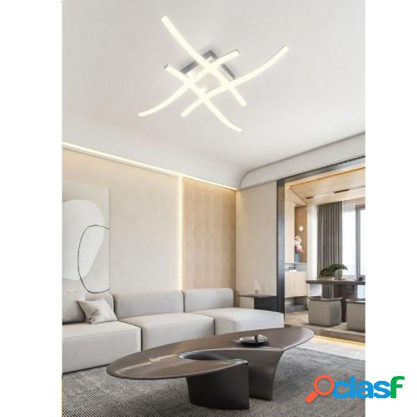 Trade Shop - Plafoniera Moderna A Led Da Soffitto Con Bracci