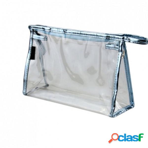 Trade Shop - Pochette Trasparente Trucco In Plastica 29x18x6