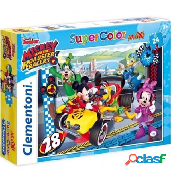 Trade Shop - Puzzle 24pz Maxi Clementoni Supercolor Topolino