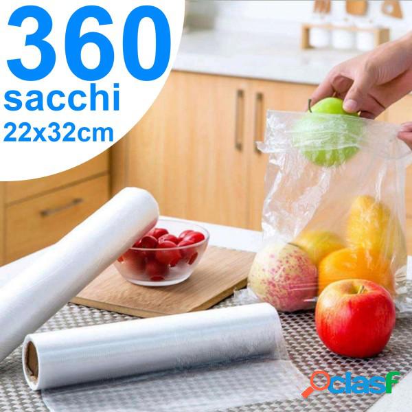 Trade Shop - Rotoli Sacchetti Freezer Per Alimenti 360
