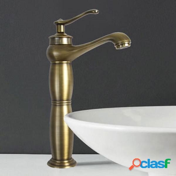 Trade Shop - Rubinetto Lavabo Bronzo A Canna Alta