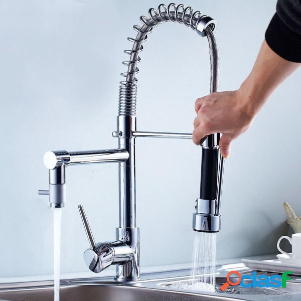 Trade Shop - Rubinetto Lavabo Cucina Canna Alta Doppio