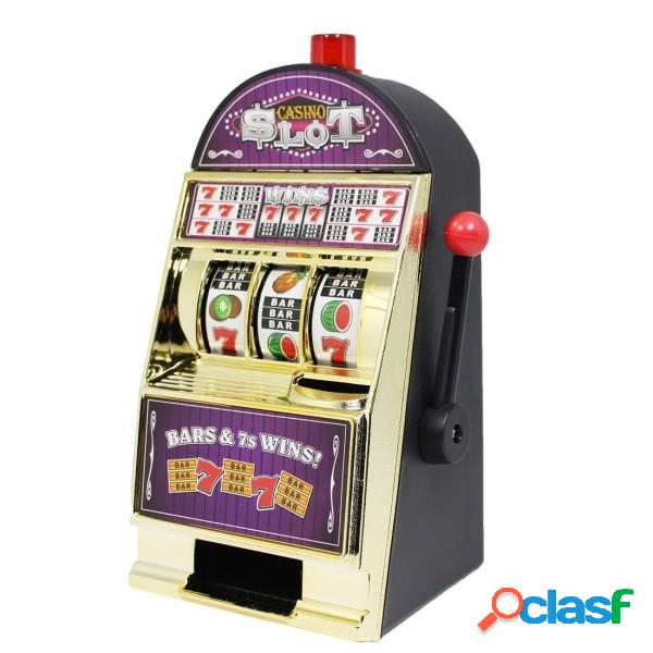 Trade Shop - Salvadanaio Slot Machine Con Campanello Luci E