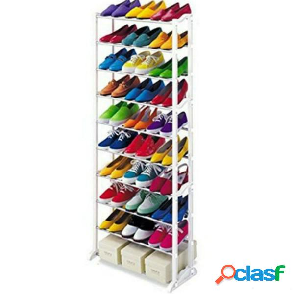 Trade Shop - Scarpiera Componibile 30 Paia Di Scarpe