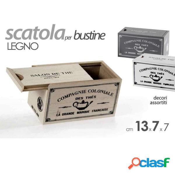 Trade Shop - Scatola Porta Oggetti Bustine The Tè Cialde