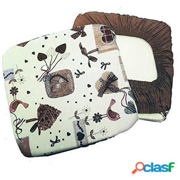 Trade Shop - Set 6 Coprisedia Cuscini Con Fascia Elastico