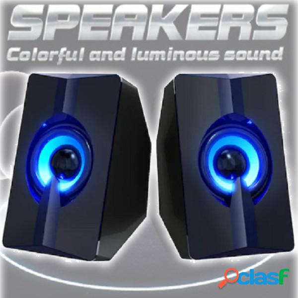 Trade Shop - Set Mini Altoparlanti Speakers Per Basso Per