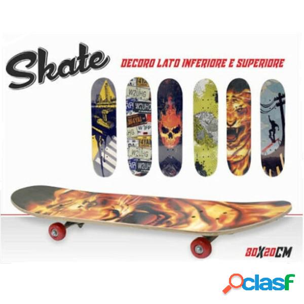 Trade Shop - Skateboard Skate In Legno Varie Fantasie