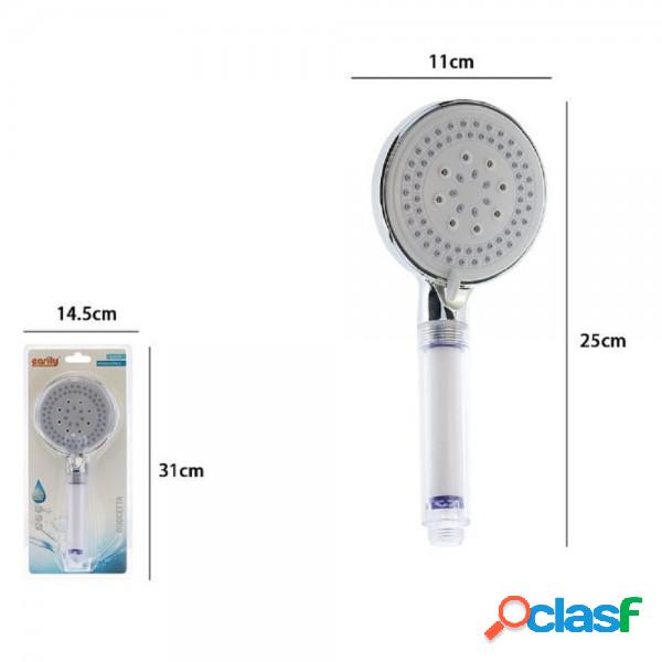 Trade Shop - Soffione Doccia Multigetto Rotondo Doccetta