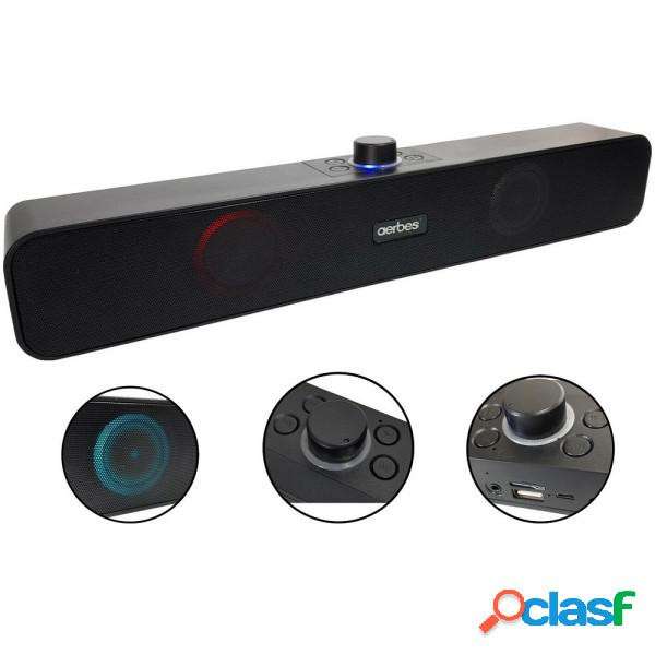 Trade Shop - Soundbar Senza Fili Bluetooth Tv Altoparlante