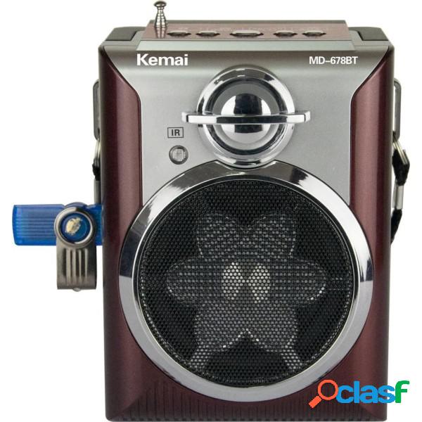 Trade Shop - Speaker Cassa Multimediale Kemai Md-678bt Radio