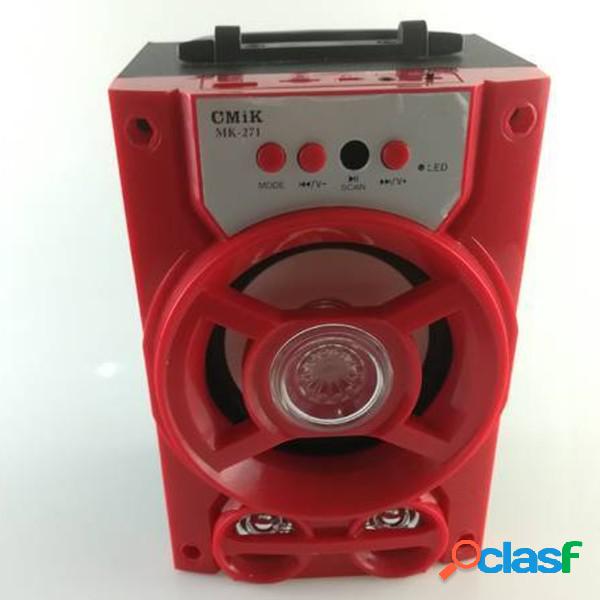 Trade Shop - Speaker Cassa Multimediale Portatile Radio Fm