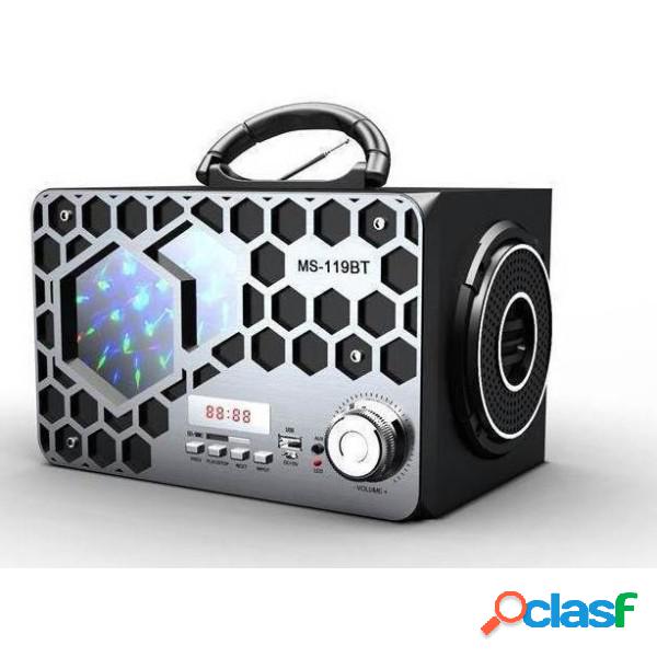 Trade Shop - Speaker Cassa Portatile Bluetooth Led Vari