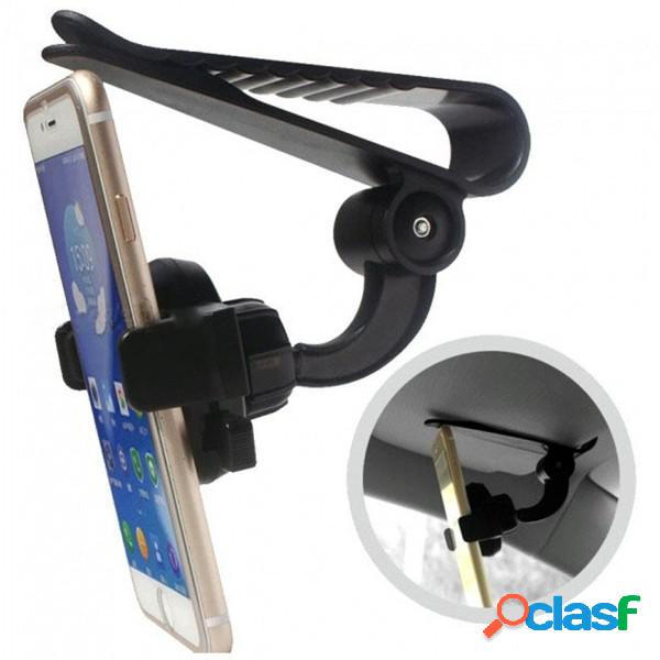 Trade Shop - Supporto Smartphone Z01 Clip Gancio Parasole