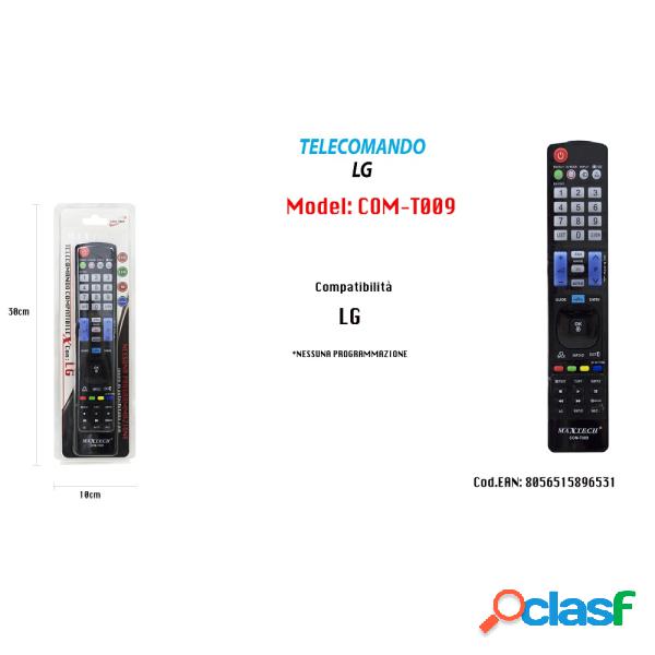 Trade Shop - Telecomando Compatibile Lg Smart Tv Senza