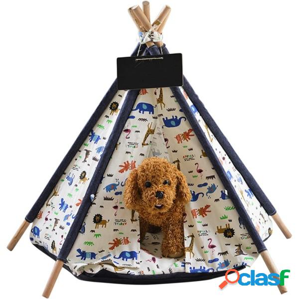 Trade Shop - Tenda Per Cani Gatti Rimovibile Lavabile Con