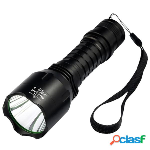 Trade Shop - Torcia Waterproof Led Cree T6 Ricaricabile Con