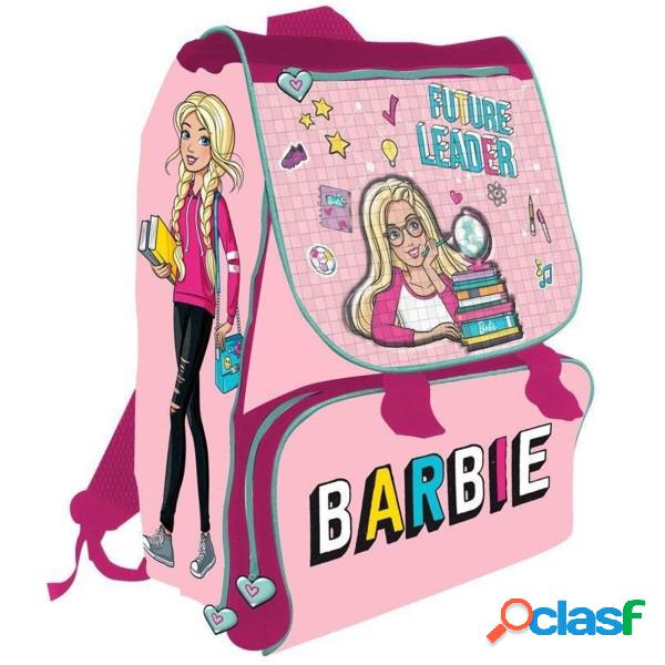 Trade Shop - Zaino Scuola Estensibile Barbie Bambine Ragazze
