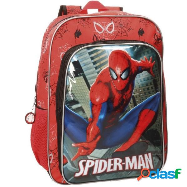 Trade Shop - Zaino Scuola Spiderman 40 Cm Zaino Elementari