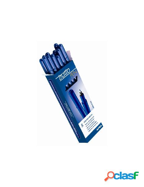 Tratto pen metal look blu - diametro punta 0,5mm -
