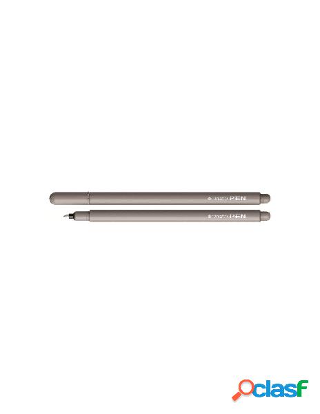 Tratto pen metallo grigio