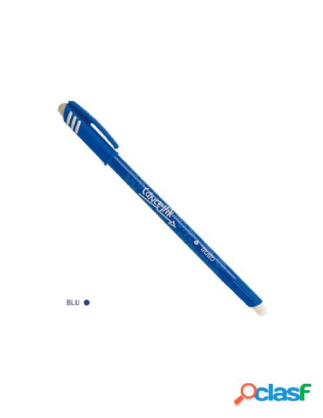Tratto - penna tratto cancellik blu 12 pezzi fila
