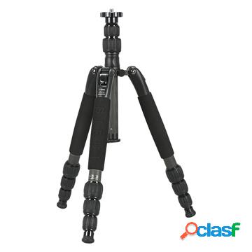 Treppiede in fibra di carbonio a 4 sezioni n-1204sk con