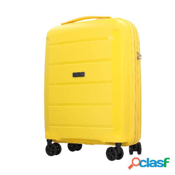 Trolley cabina Roncato in polipropilene giallo 414283-16