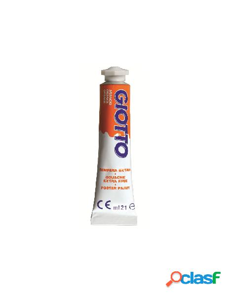 Tubo tempera giotto 21ml arancione