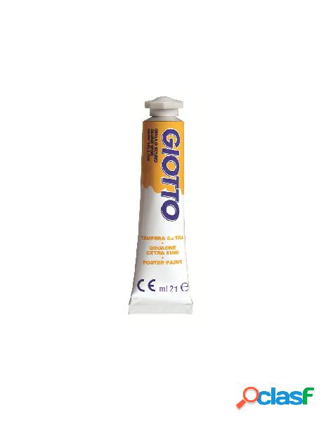 Tubo tempera giotto 21ml giallo scuro