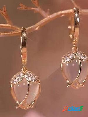 Tulip Opal Earrings
