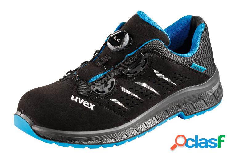 UVEX - Calzatura bassa nera/blu uvex 2 trend, S1P BOA