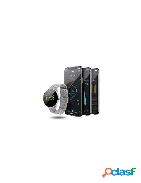 Unotec - orologio bluetooth unotec style band 2 grigio