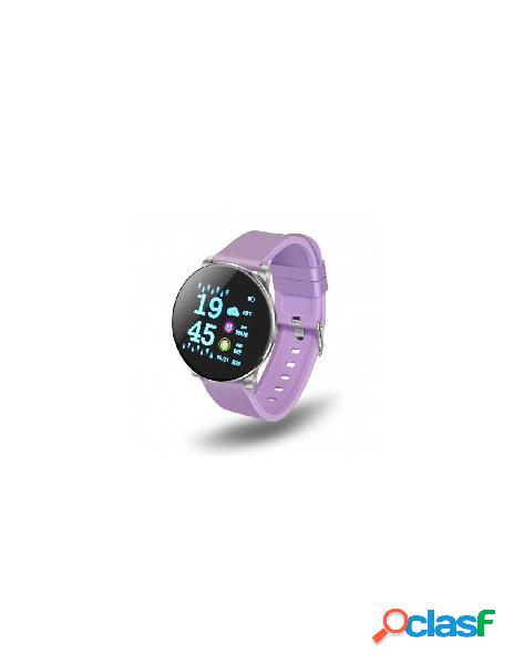 Unotec - smartwatch con sensore di 3 axis elegance rosa