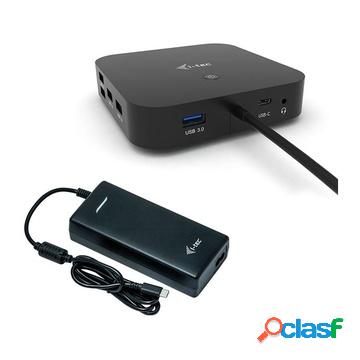Usb-c dual display docking station with power delivery 100 w