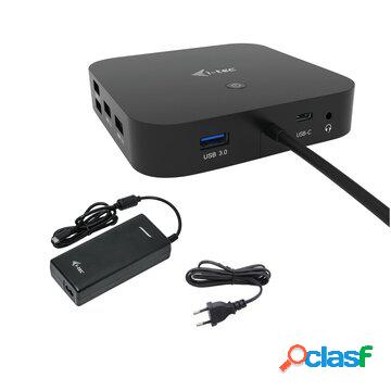 Usb-c hdmi dp docking station with power delivery 100 w +