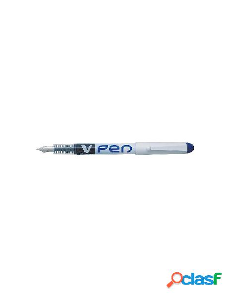V-pen stilografica cancellabile bianco blu svpn-4w-l