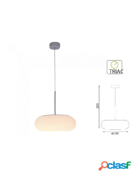 V-tac - lampada led a sospensione moderna rotonda colore