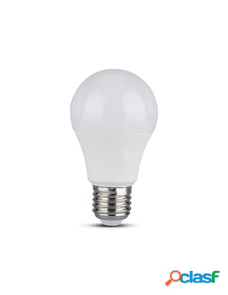 V-tac - lampada led e27 a60 9w bianco freddo 6400k bulbo