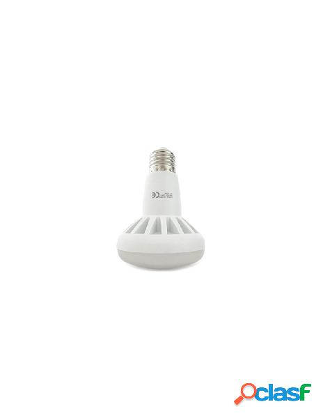 V-tac - lampada led e27 r80 riflettore 11w 220v bianco caldo