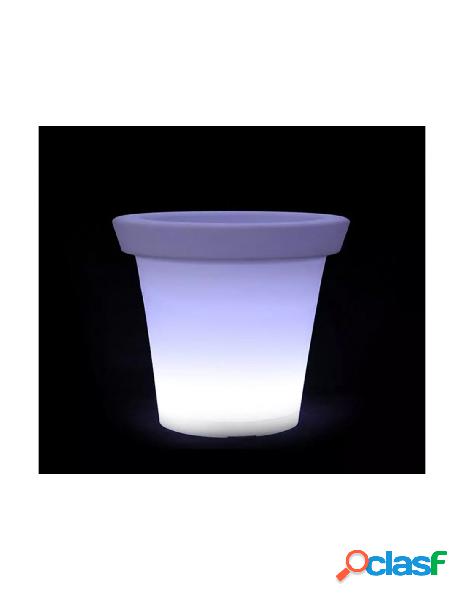 V-tac - lampada luce led rgbw luminoso forma vaso