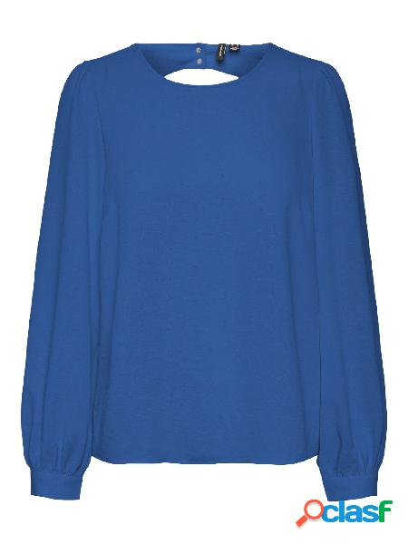 VERO MODA Blusa a maniche lunghe Azzurro