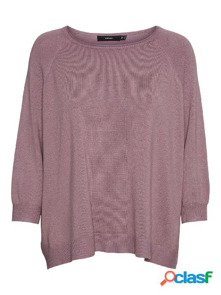 VERO MODA Maglia con manica a 3/4 Malva