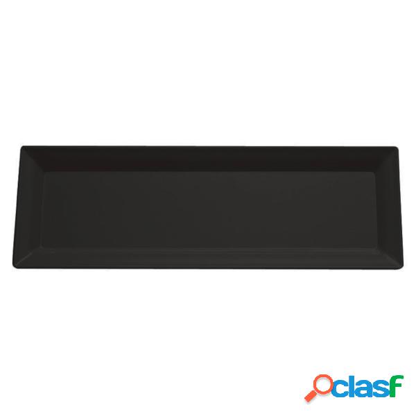Vassoio Sushi in Melamina 53x18 cm colore Nero, peso 0,99 kg