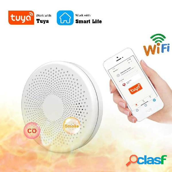 Versione 2 in 1 Funzione WiFi Tuya e Smart Life Rilevatore