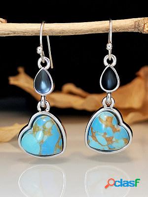 Vintage Heart-shape Earrings
