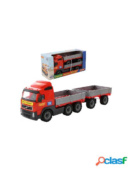 Volvo powertruck ramp truck with trailer (box) -